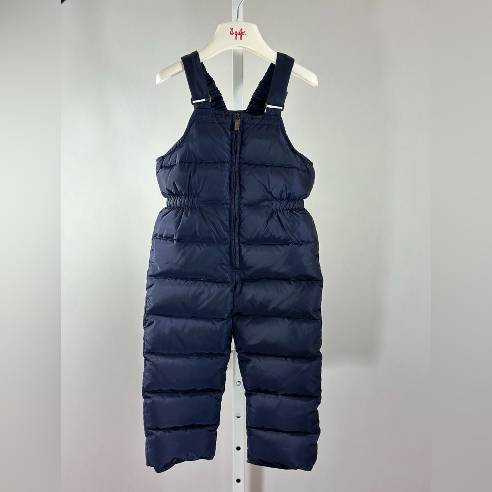 IL GUFO - Navy Blue Down Bib Ski Pants. 3 Years